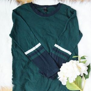 J Crew Dark Green Shirt